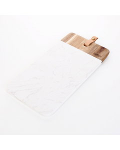Marble tray serving