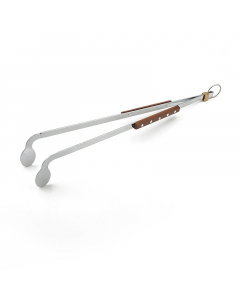 Wooden coal tongs 57 cm