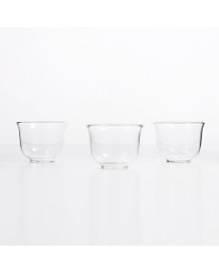 6 -piece glass c fee glow