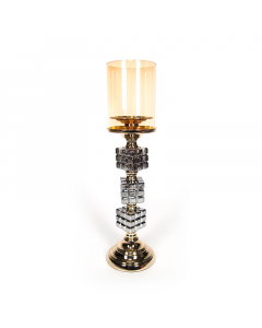 Large gold decorative candlestick
