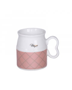 Porcelain cup in hand