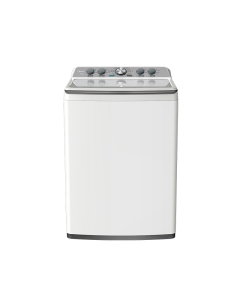 Midea washing machine, American model, top load, 18 kg, 12 programs, white