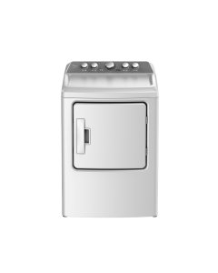 Midea clothes dryer, American model, front loading, 12 kg, white