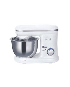 Dots mixer, 7 liters, white steel, 1100 watts