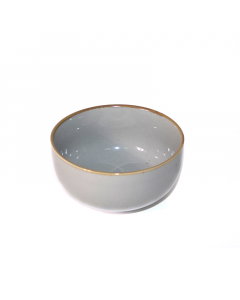 serving bowl gray