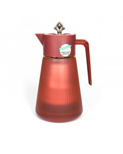 Lareen thermos red transparent 1 liter