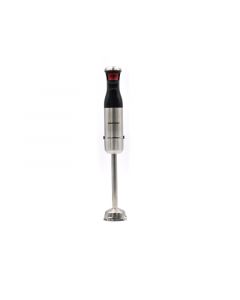 Black steel hand blender, 600 watts