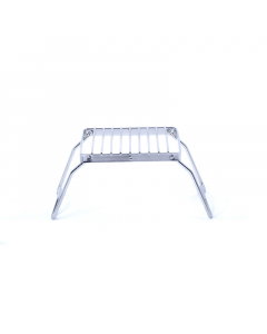 Rectangular steel fire chair