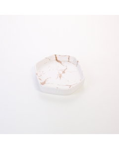 White Melamine serving bowl