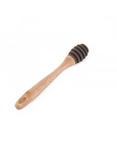 wooden honey spoon