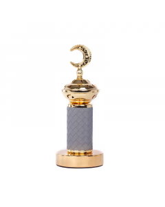 Hilal Golden Gray Incense Burner