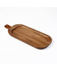 Wooden serving plate
