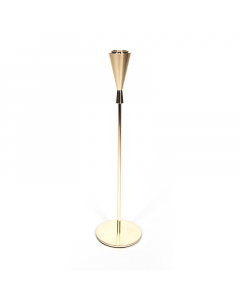 long golden candlestick