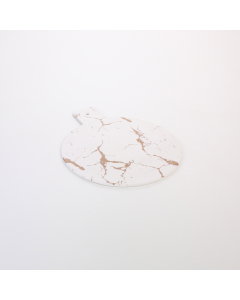 White Melamine serving bowl