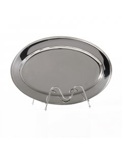 Stainless Steel oval bowl size 40