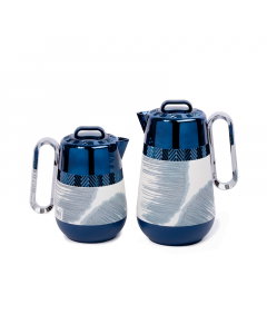 Blue Mayar Thermos Set 2 Pieces