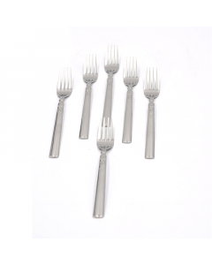Silver   Stainless Steel forks set