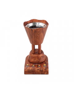 Home Elec 360 watt electric incense burner, wooden