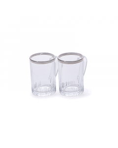 The original Al Saif Bialat set, silver line, 6 pieces