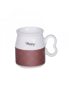 Porcelain cup in hand