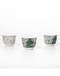 Set of 12 coffee cups