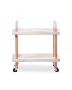 2-level rectangular serving table