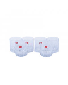Italian crystal cup set, 360 ml