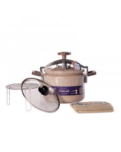 Granite Coated Steamer Pressure Cooker 7 Liter