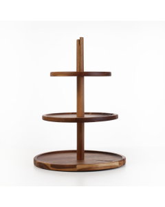 Wooden sweet hanger with three levels