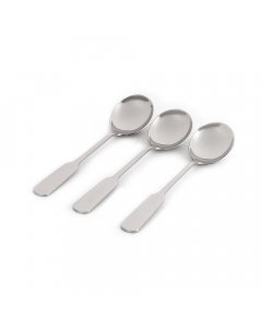 Stainless Steel soup spoons set 6 pieces