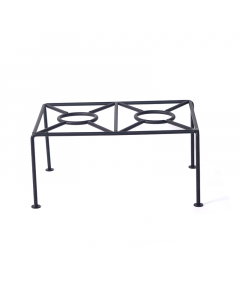 Fixed rectangular fire chair