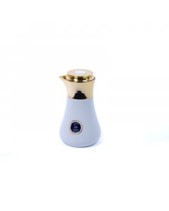 Ronda thermos, 0.5 liter, white and gold