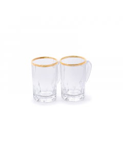 Royal French Bialat Al Saif set, 6 pieces, golden