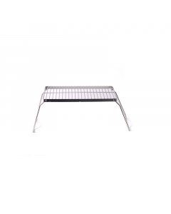 Small stainless steel fire chair