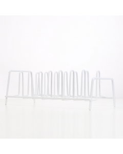 white dish rack