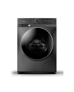 Midea front loading washing machine, 12 kg wash, 8 kg dryer, 16 titanium programmes