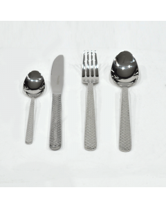 Spoon Bag 24 Pieces Silver