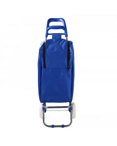 Shopping bag with navy blue covers