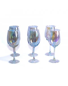 Smie juice cups 6 blue beads