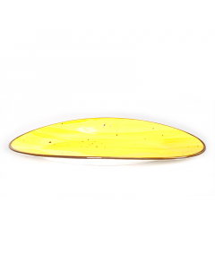 Yellow Porcelain plate