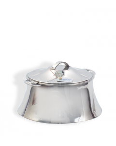 Steel food container, 3.5 liter capacity