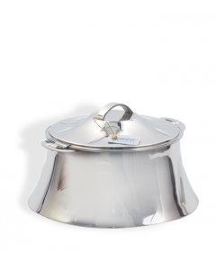 Steel food container, capacity 5 liters