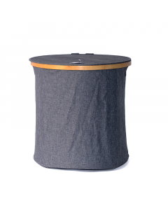 Circular folding basket