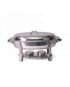 oval steel buffet heater 5.5 liter 