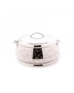 Silver Indian steel container 5 liters