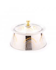 5 liter golden food container