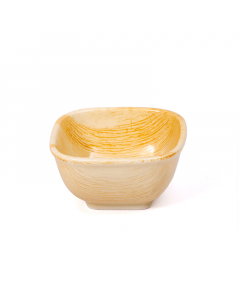 Wooden serving plate 8 cm