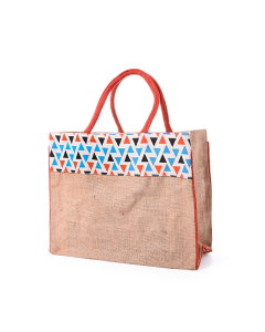 Small patterned thermos bag