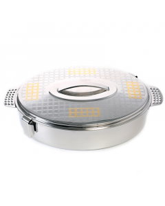 Stainless Steel food hot pot 7.5 liters