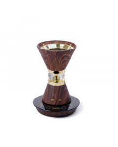 Home elec Electric Incense Burner 360 Watts Dark Wooden